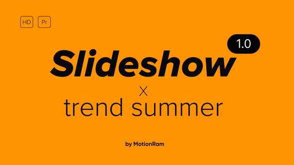 Trend Summer Slideshow - for Premiere Pro | Essential Graphics