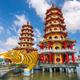 Kaohsiung, Taiwan Lotus Pond&#39;s Dragon and Tiger Pagodas - PhotoDune Item for Sale
