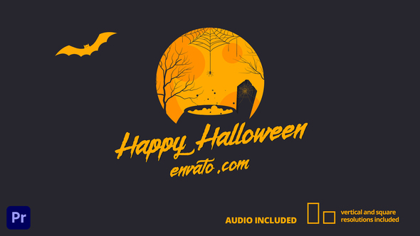 Halloween Card | For Premiere Pro