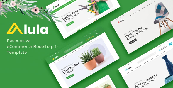 Excellent Alula - Lawn Care eCommerce HTML Template