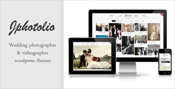 jphotolio responsive wedding photography wp theme by jegtheme wedding photography website templates