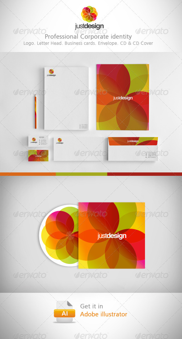 Justdesign Corporate Identity - Corporate Business Cards