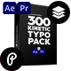 Kinetic Typography Pack - VideoHive Item for Sale