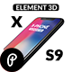 X-Phone Promo For Element 3D + S9 - VideoHive Item for Sale