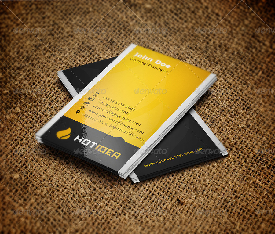 Hot Idea Business Card, Print Templates | GraphicRiver