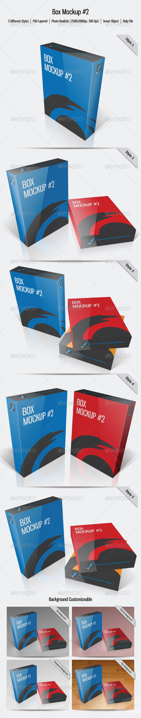 Box Mockup #2 - Miscellaneous Packaging