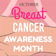 Breast Cancer Awareness Month - VideoHive Item for Sale
