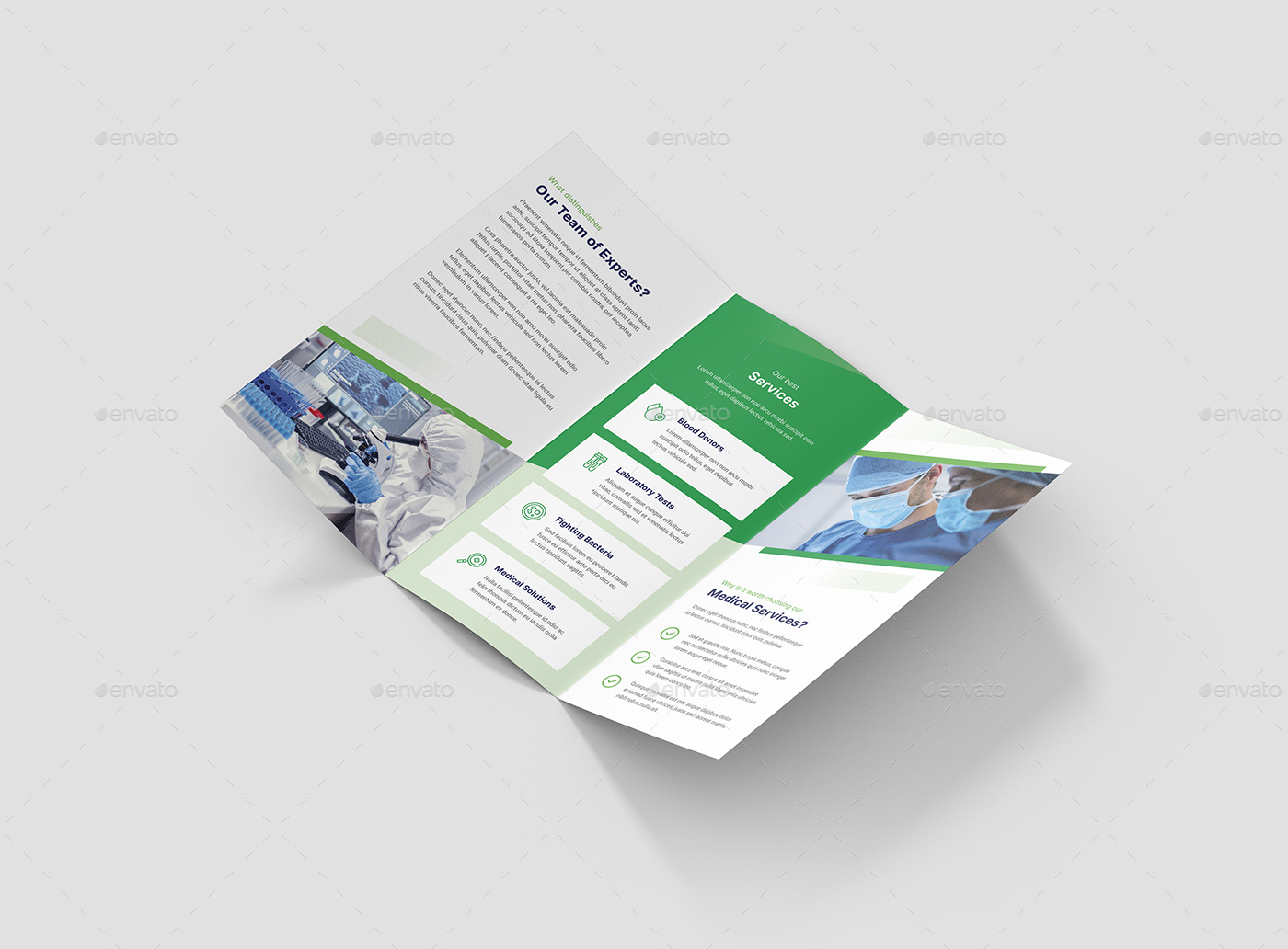 Brochure – Medic Tri-Fold, Print Templates | GraphicRiver