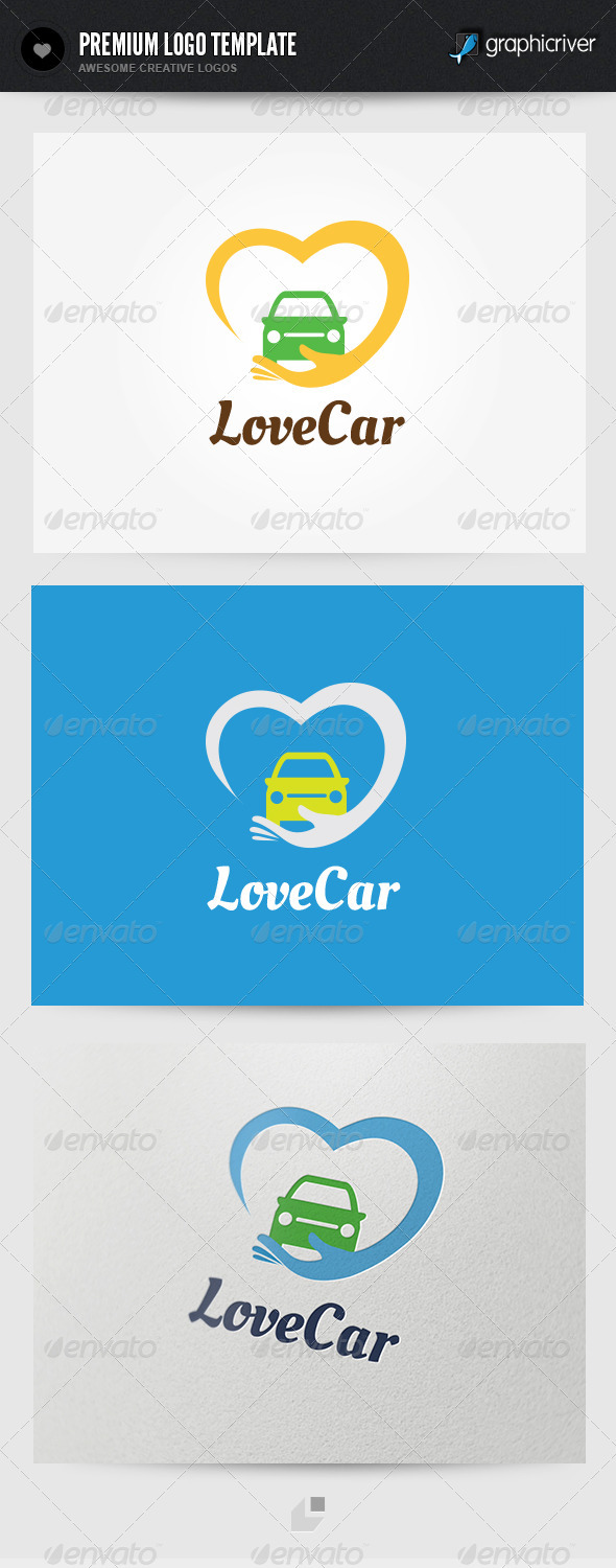 Love Car Logo - Objects Logo Templates