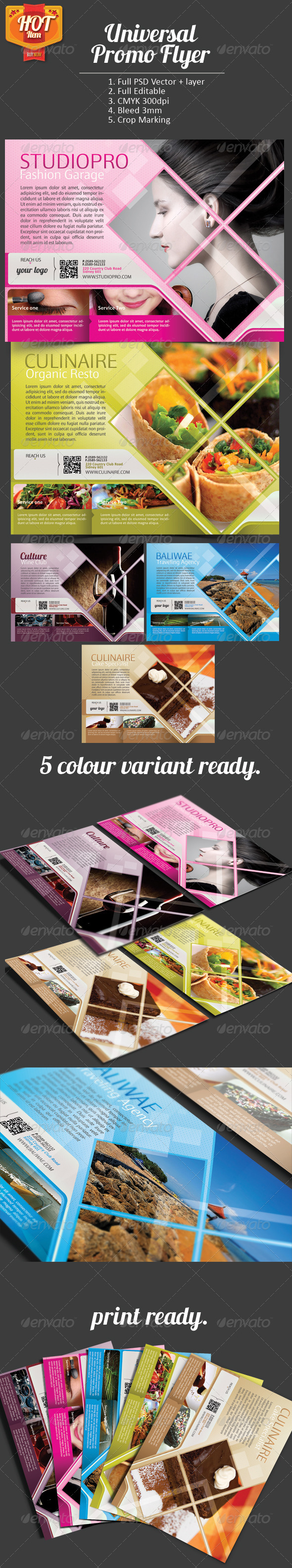 Universal Promo Flyer - Commerce Flyers