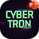 Cybertron Modern Technology PowerPoint Template, Presentation Templates