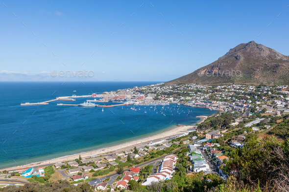 Simonstown Naval Harbour and Yacht Basin - Stock Photo - Images