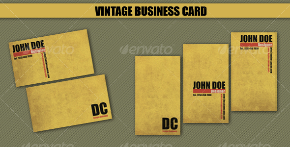 Vintage Business Card 