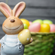 Traditional Easter holiday bunny and eggs - PhotoDune Item for Sale