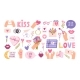 Cute Valentines Day Stickers for Planner Love