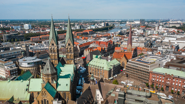 Cityscape of Bremen - Stock Photo - Images