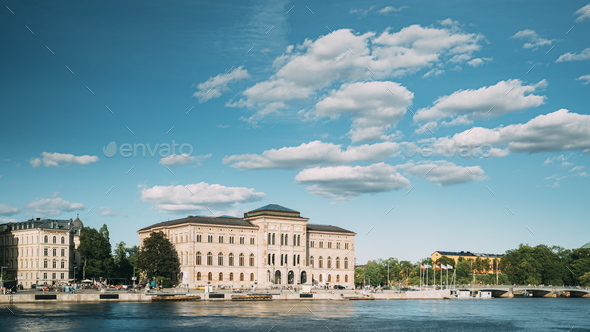 Stockholm, Sweden. National Museum Of Fine Arts Is The National Gallery Of Sweden. Touristic