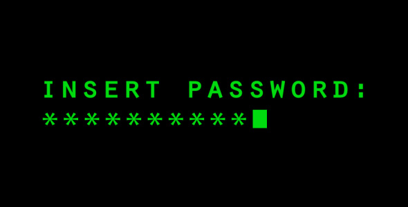 Insert Password Secret Authentication