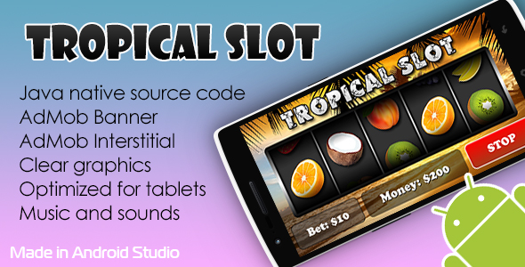 Tropical Slot with AdMob