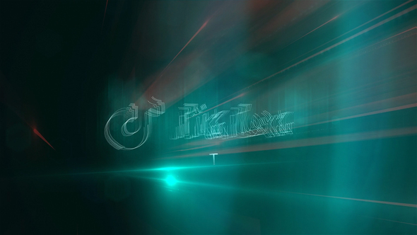 Lights Stream Logo Logo Stings template preview