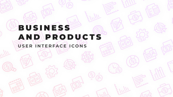 Business & Products - User Interface Icons