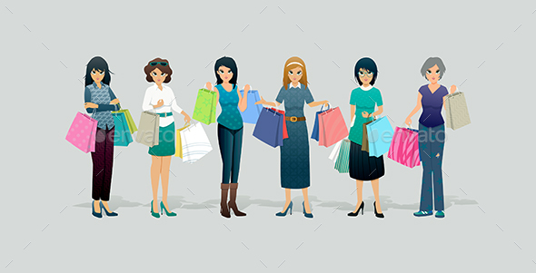 Women love shopping