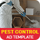 Professional Services Pest Cleaner Banner PS036