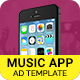 Shopping E-commerce Music App Banner SE025