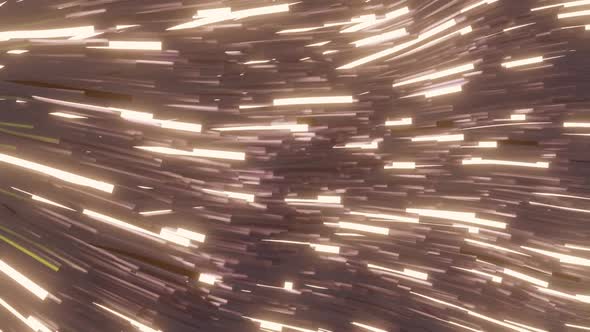 HD Abstraction, animated particles and lines. Elements of the virtual space
