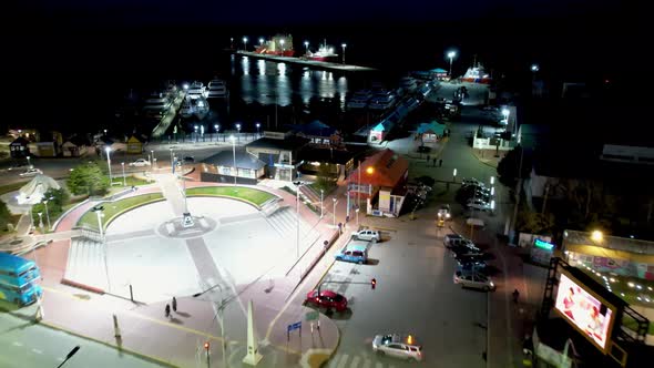 Patagonia landscape. Ushuaia Tierra del Fuego. Patagonia Argentina. alt