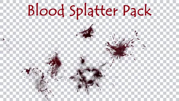 Blood Splatter Pack 1080p
