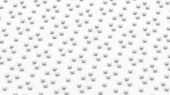 White Bouncing Balls Circling alt