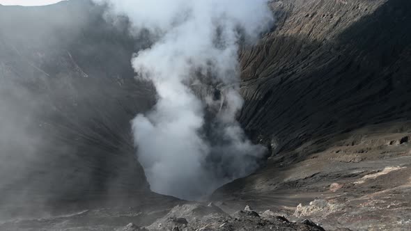 Volcanic Activity in the Crater