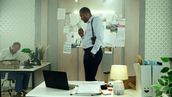 Concentrated Detective Thinks About Investigation alt