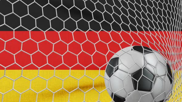 Ball And Germany Flag