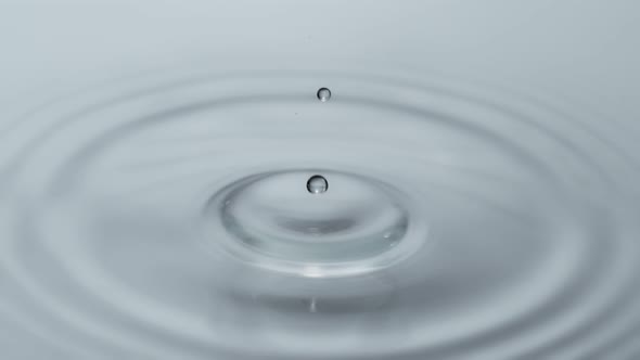 Water Drop in Super Slow Motion, Shooted with High Speed Cinema Camera at 1000Fps . alt