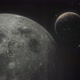 Realistic Moon Space - QHD Background - VideoHive Item for Sale