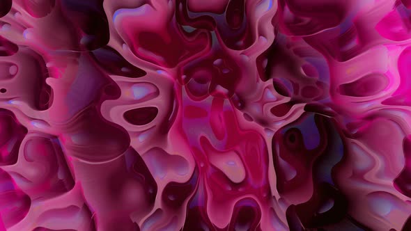 Abstract background clean holographic marble liquid animation