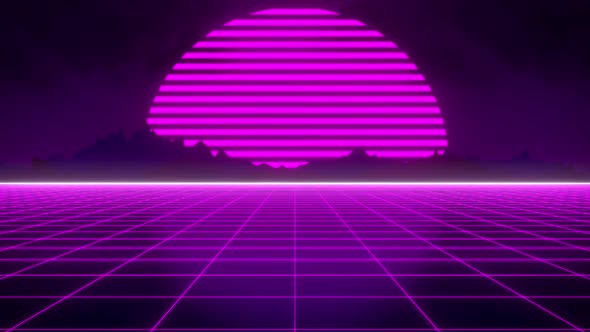 The 80s Retro Background alt