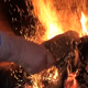 Maintaining The Fire In The Fireplace - VideoHive Item for Sale