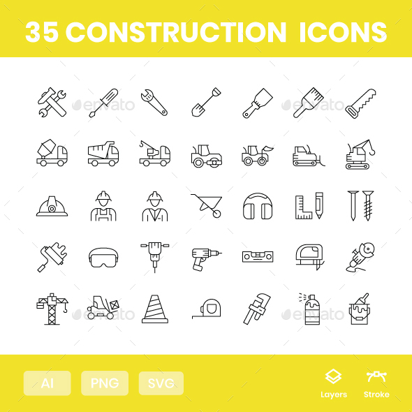 Construction - Icons Pack