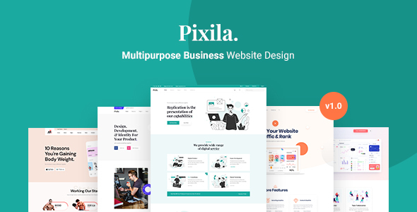 Great Pixila - Creative Multipurpose HTML Template
