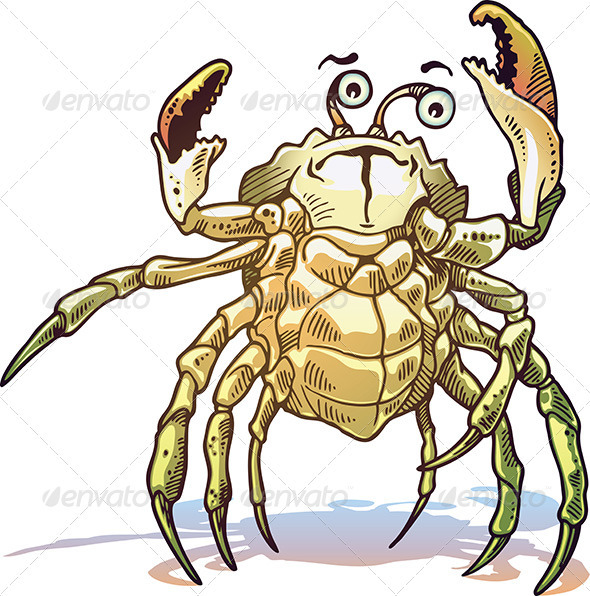 Sea Crab - Characters Vectors
