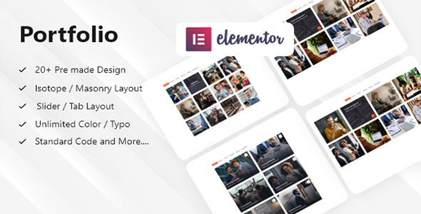 Portfolio Builder – Elementor Portfolio Addon