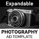 Expandable Responsive Photography Banner ER01