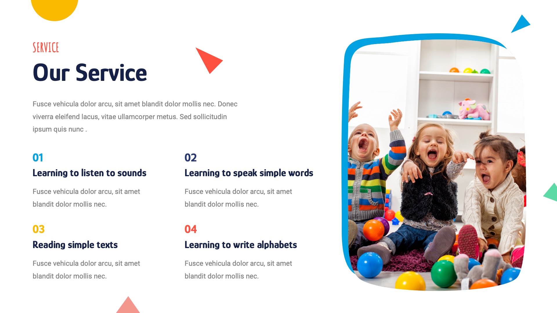 KIDSPLAY - Fun Games & Kids Education Google Slides Template ...