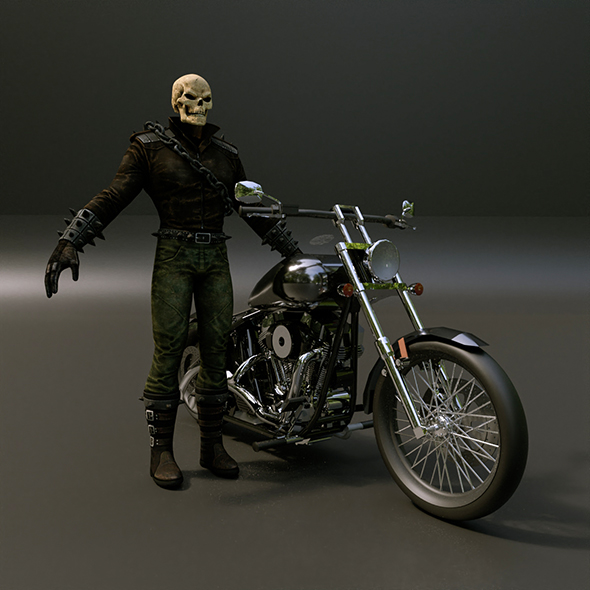 Ghost Rider - 3Docean 34314616
