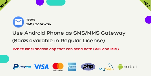 Download SMS Gateway - Use Your Android Phone as SMS/MMS Gateway (SaaS)