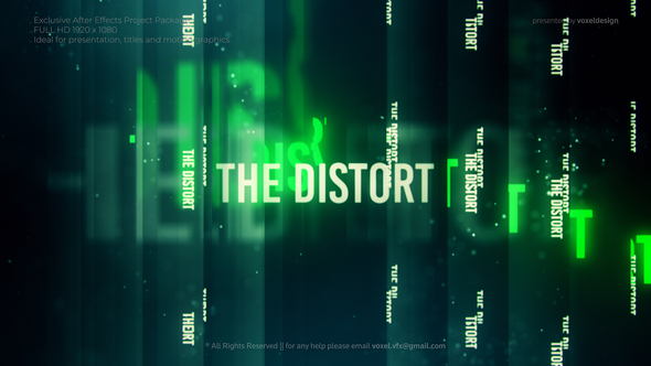 The Distort Cinematic Titles