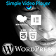 Simple Video Player svPlayer Plugin For WpBakery and Elementor Builder